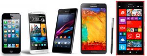 smartphones pantalla
